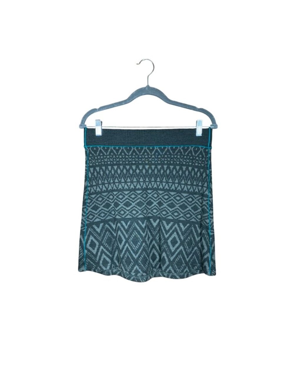 Kuhl Women's S Merino Wool Blend Skirt Gray Print Short